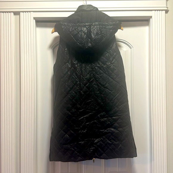 Quilted Faux Leather Vest - Picture 7 of 7